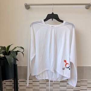 White Long Sleeve Overshirt